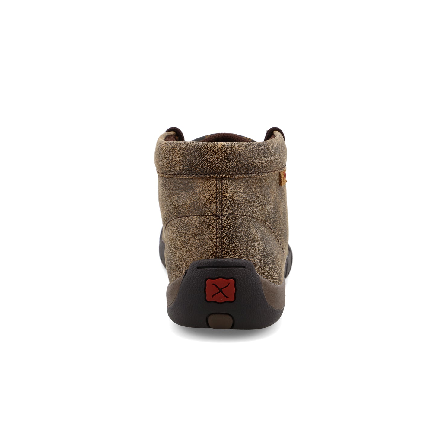 Twisted x Men's Chukka Driving Moc Caiman Print & Brown