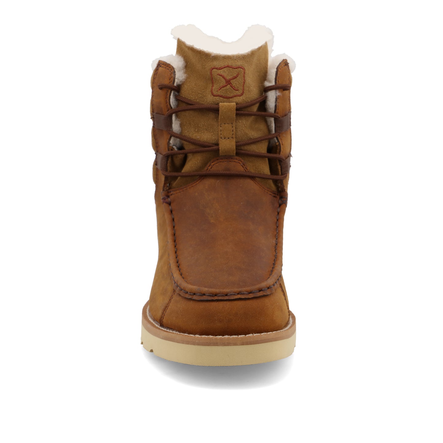 Twisted x women's 6" Wedge Sole Boot Oiled Saddle & Nutmeg
