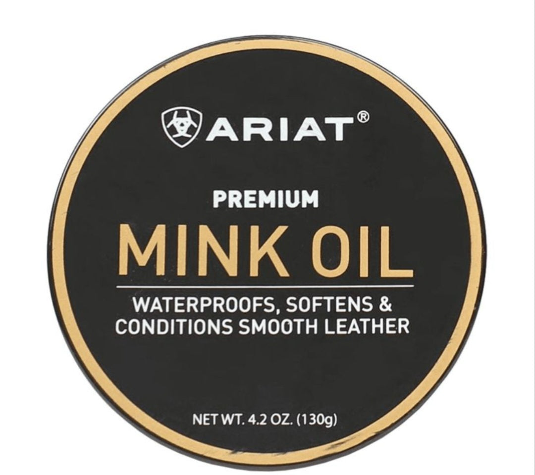 ARIAT PREMIUM MINK OIL PASTE 4.20Z