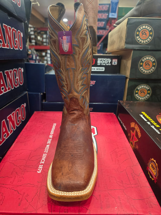 Justin smooth brandy ostrich USA MADE