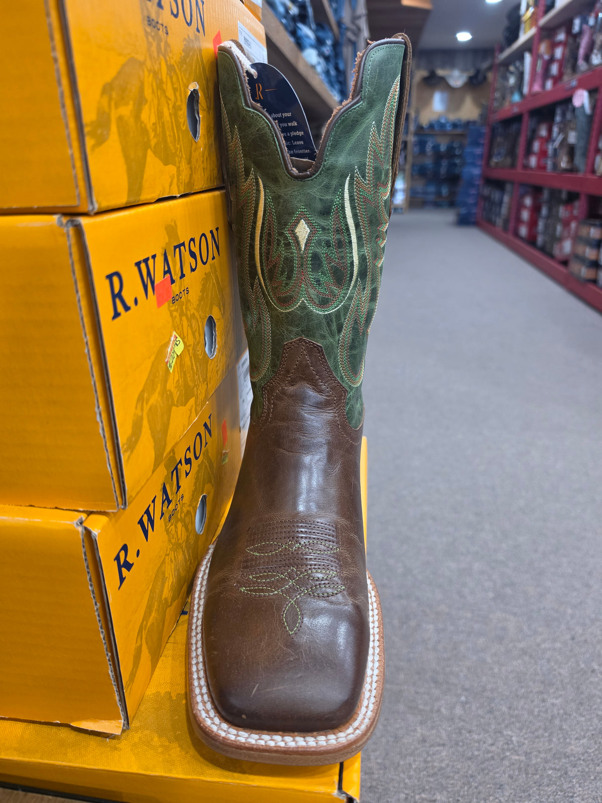 R Watson mens tobacco rw8034-2