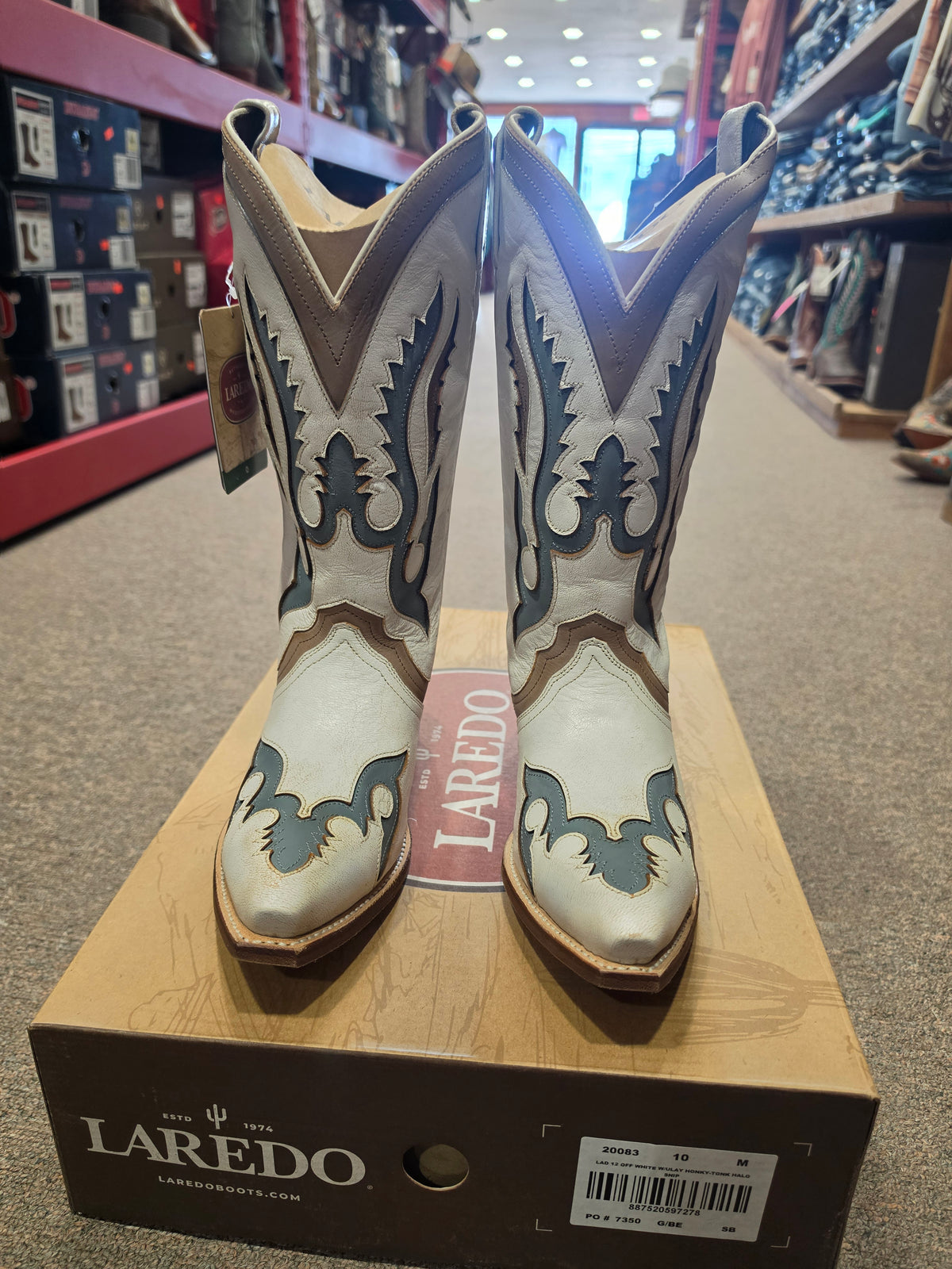 Laredo lady's off white underlay