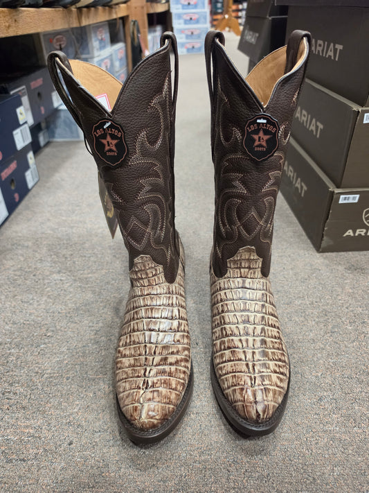 Los altos mens caiman tail moka r toe (no original box)