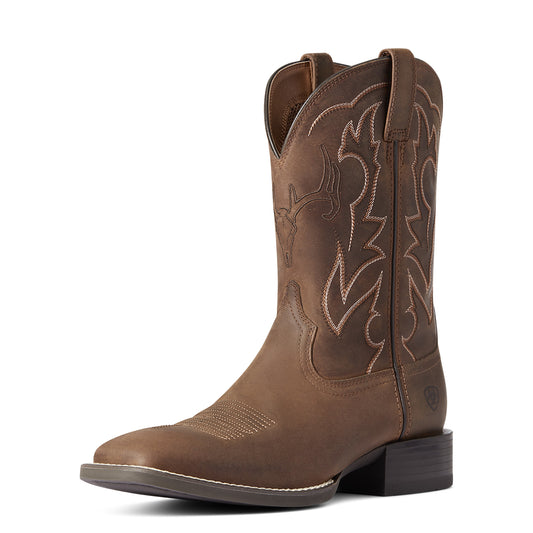Ariat men's Sport Outdoor Wide Square Toe Cowboy Boot