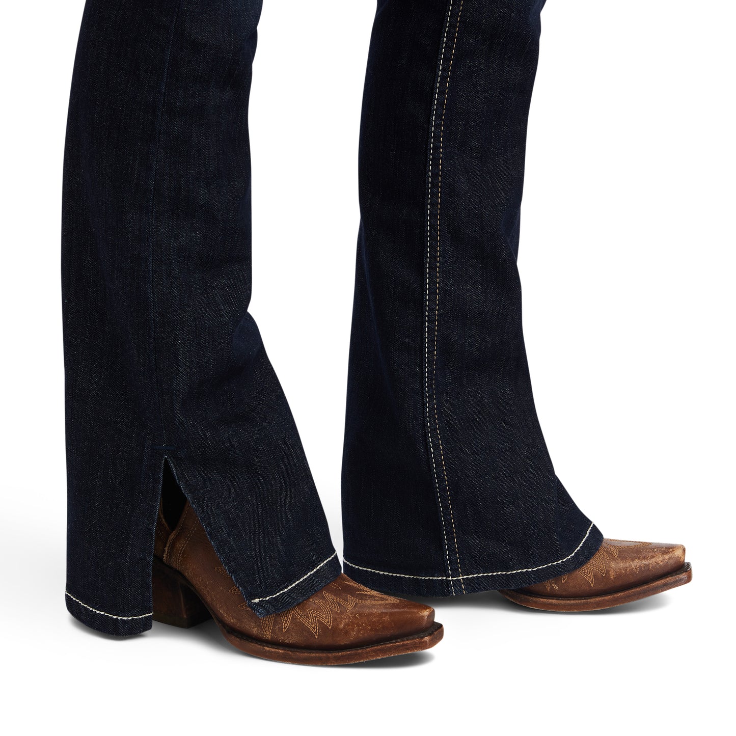women's R.E.A.L. Perfect Rise Arrow Danna Boot Cut Jean