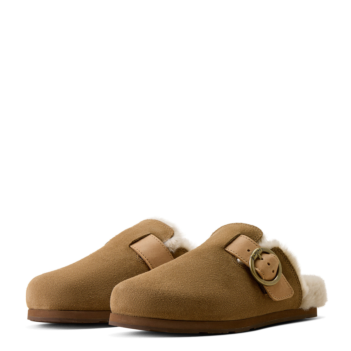 Ariat Country Mule Sherpa RANCH BROWN SUEDE