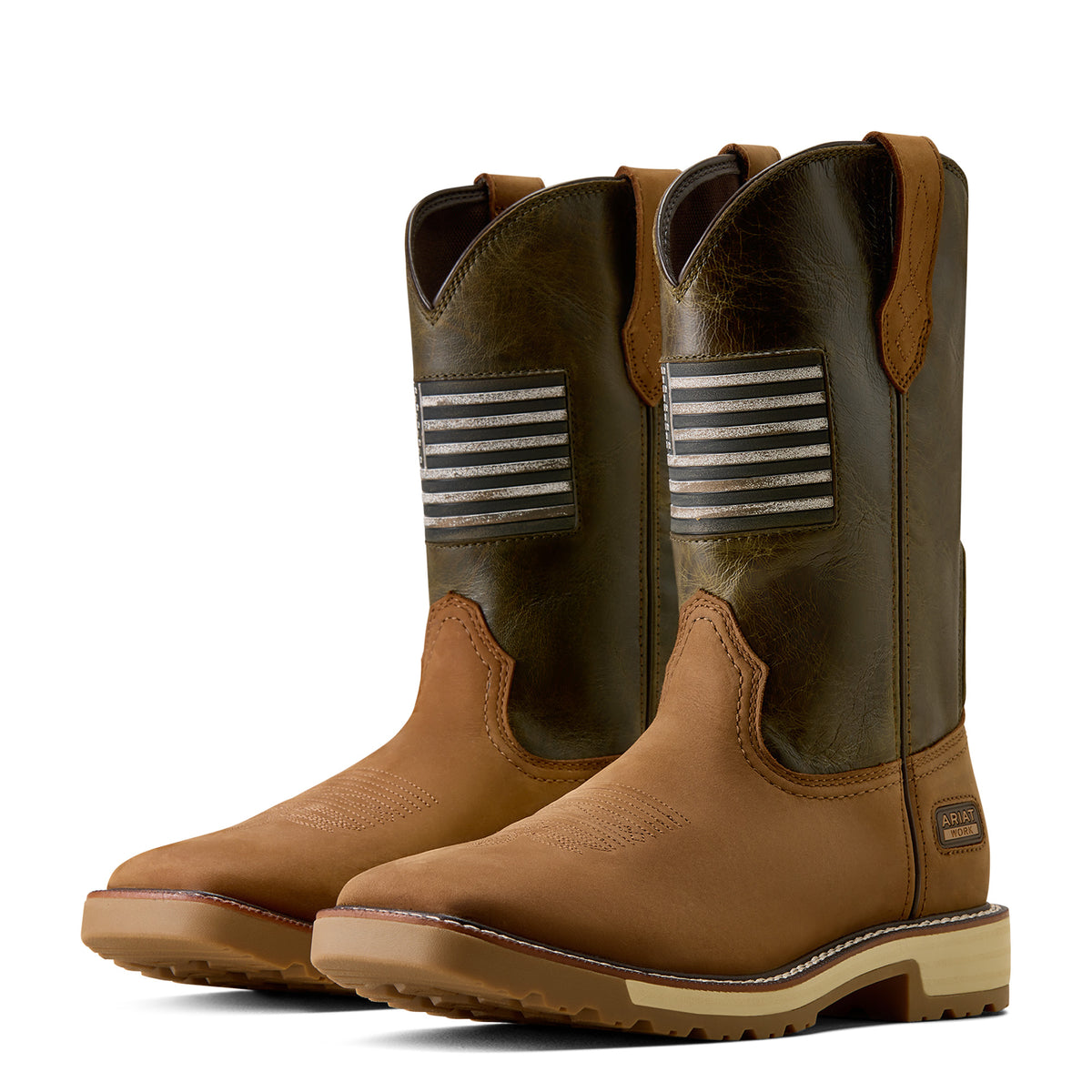 Ariat men's Activator Patriot Wide Square Toe Work Boot