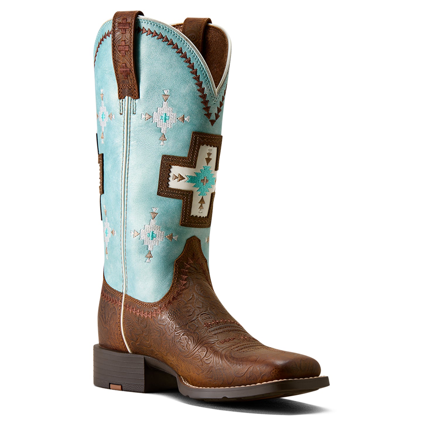 Ariat Round Up Cantina Wide Square Toe Western Boot