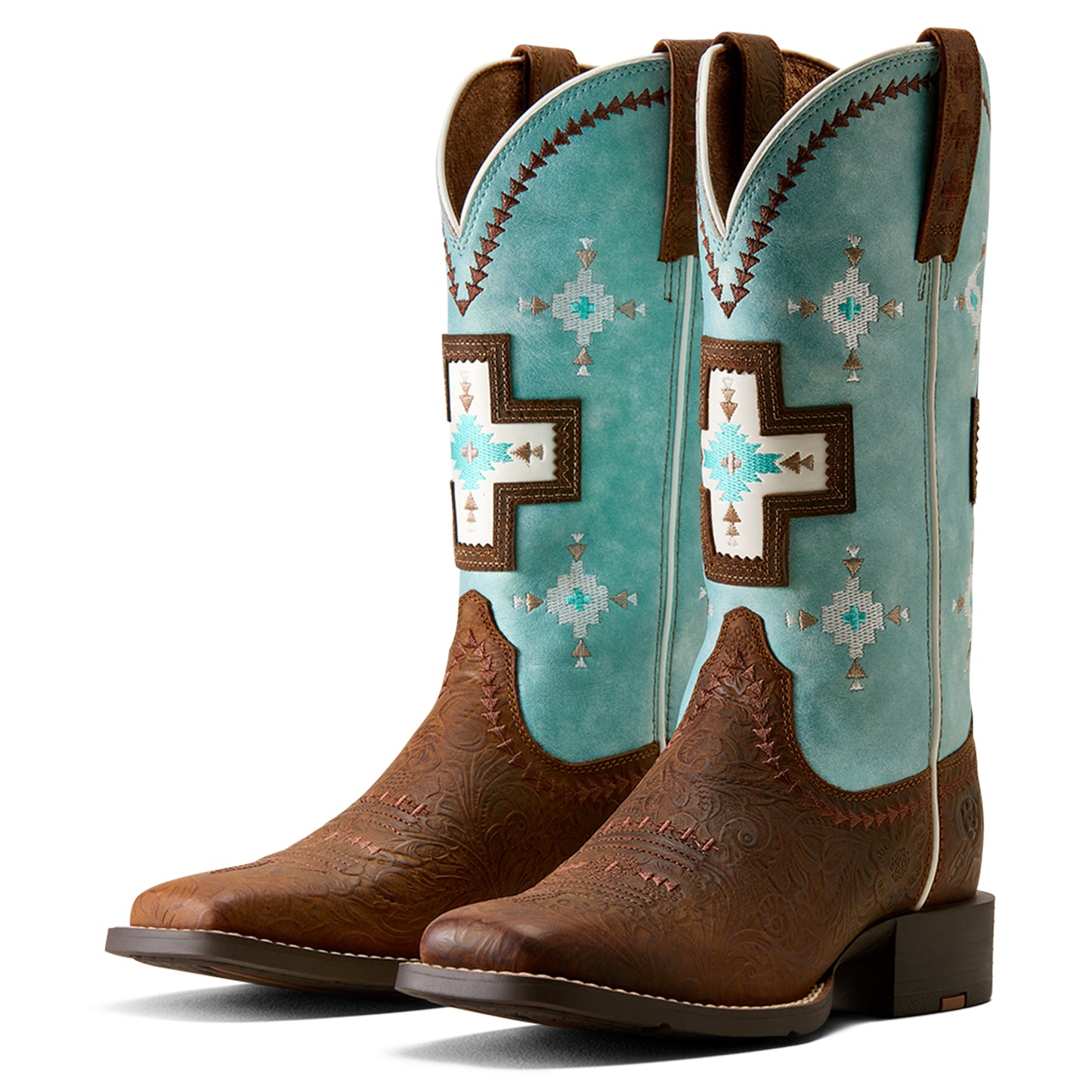 Ariat Round Up Cantina Wide Square Toe Western Boot