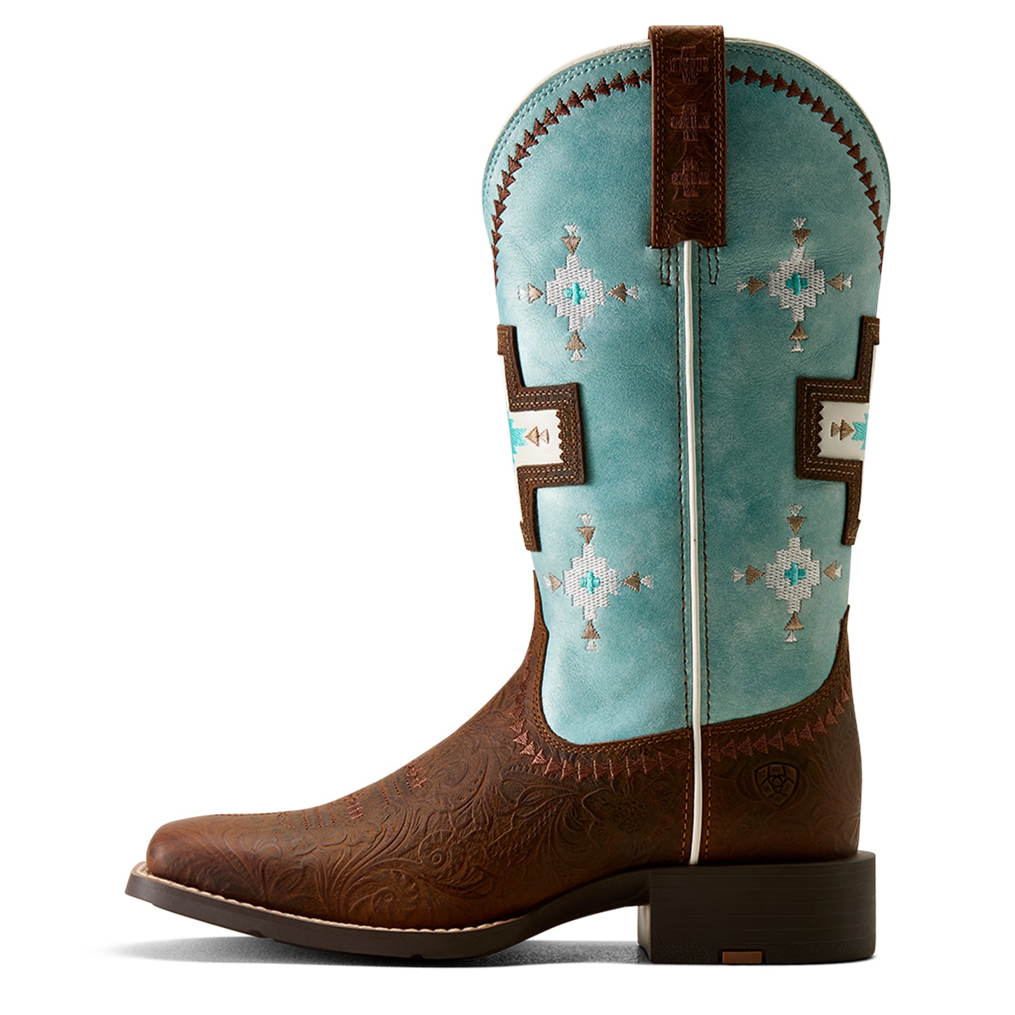 Ariat Round Up Cantina Wide Square Toe Western Boot