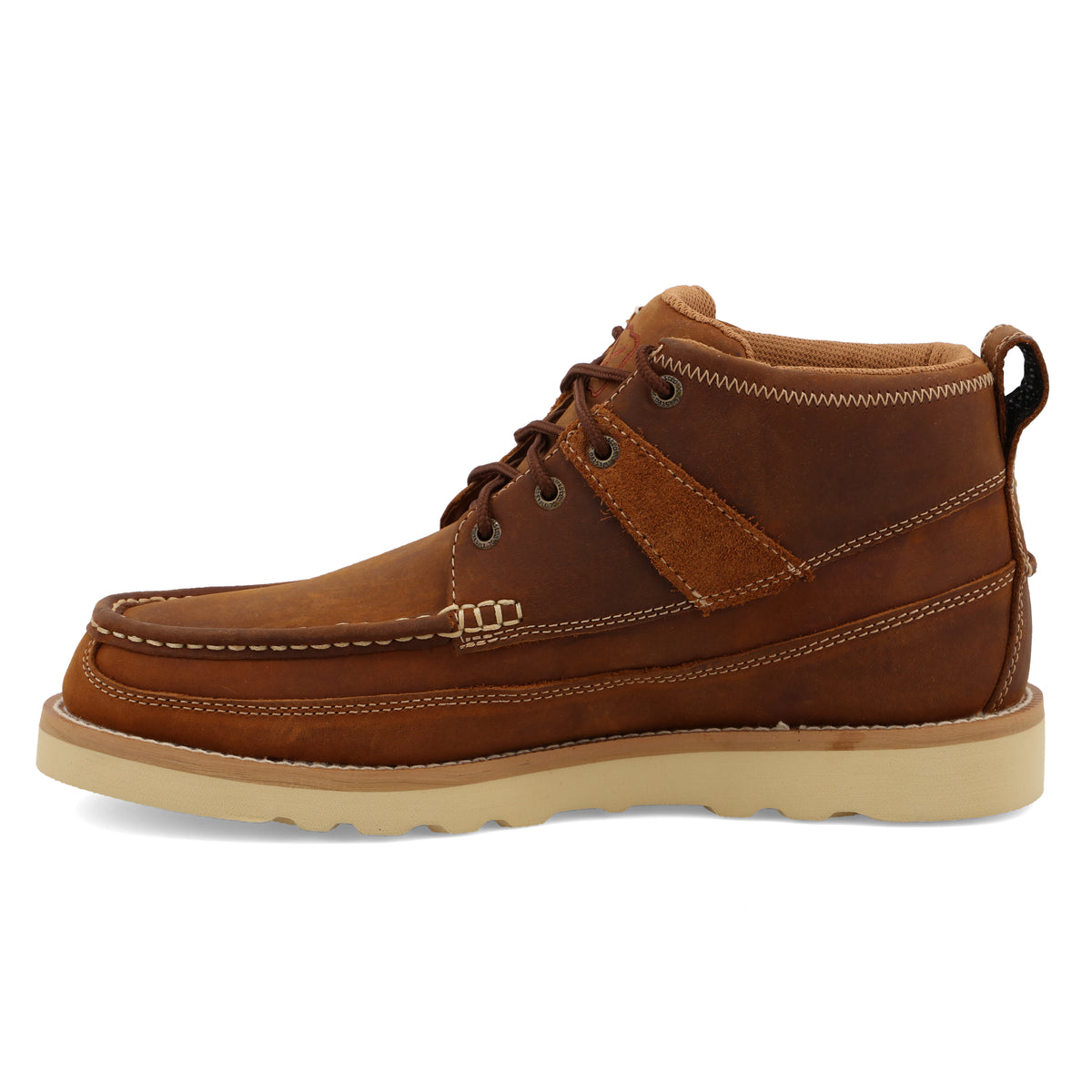 Twisted x Men's 4" Wedge Sole Boot Oiled Saddle