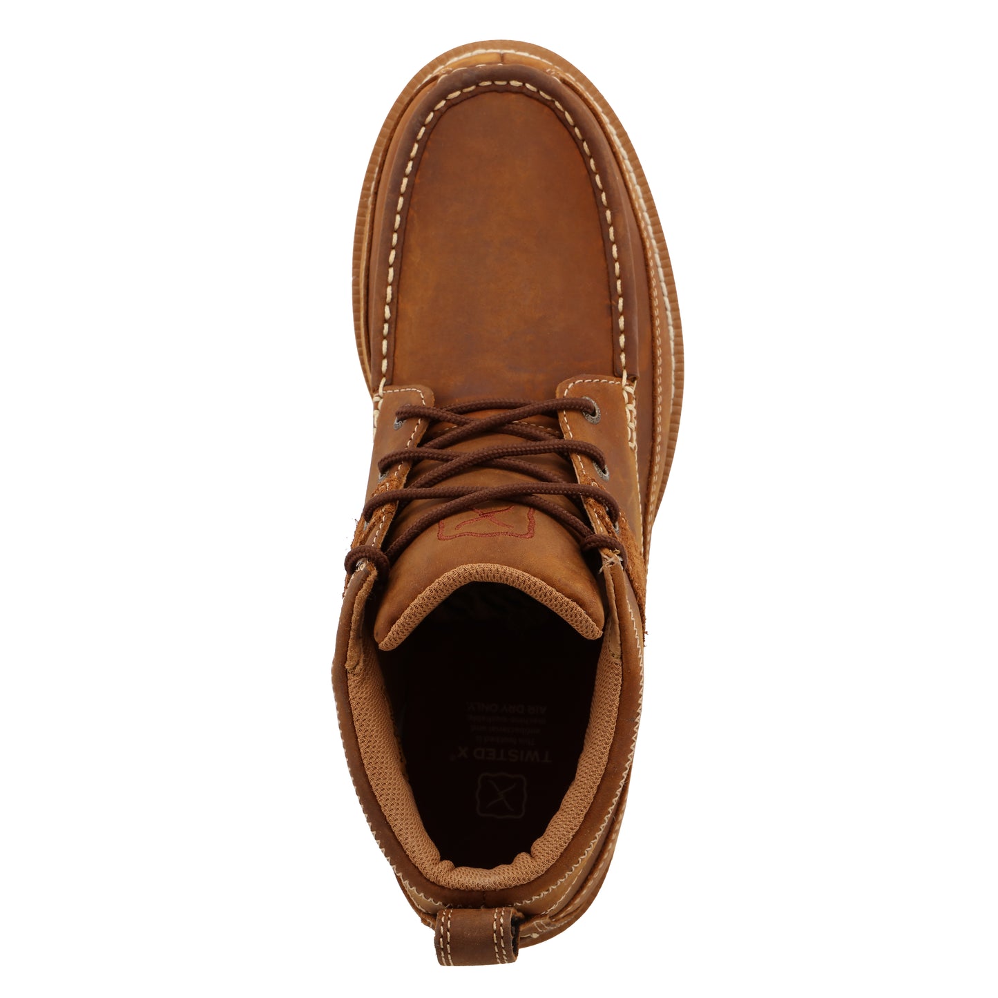 Twisted x Men's 4" Wedge Sole Boot Oiled Saddle