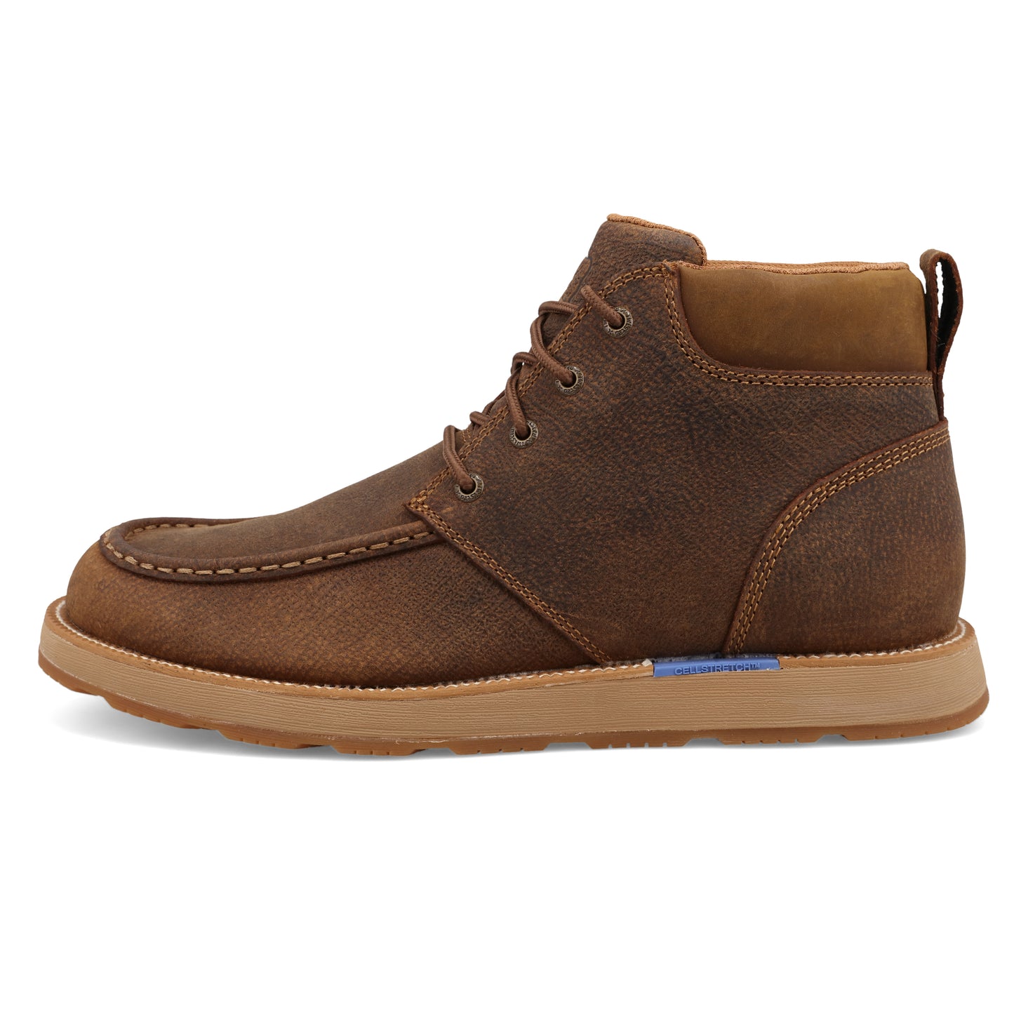 Twisted x Men's 6" CellStretch Wedge Sole Boot Brunette & Spice