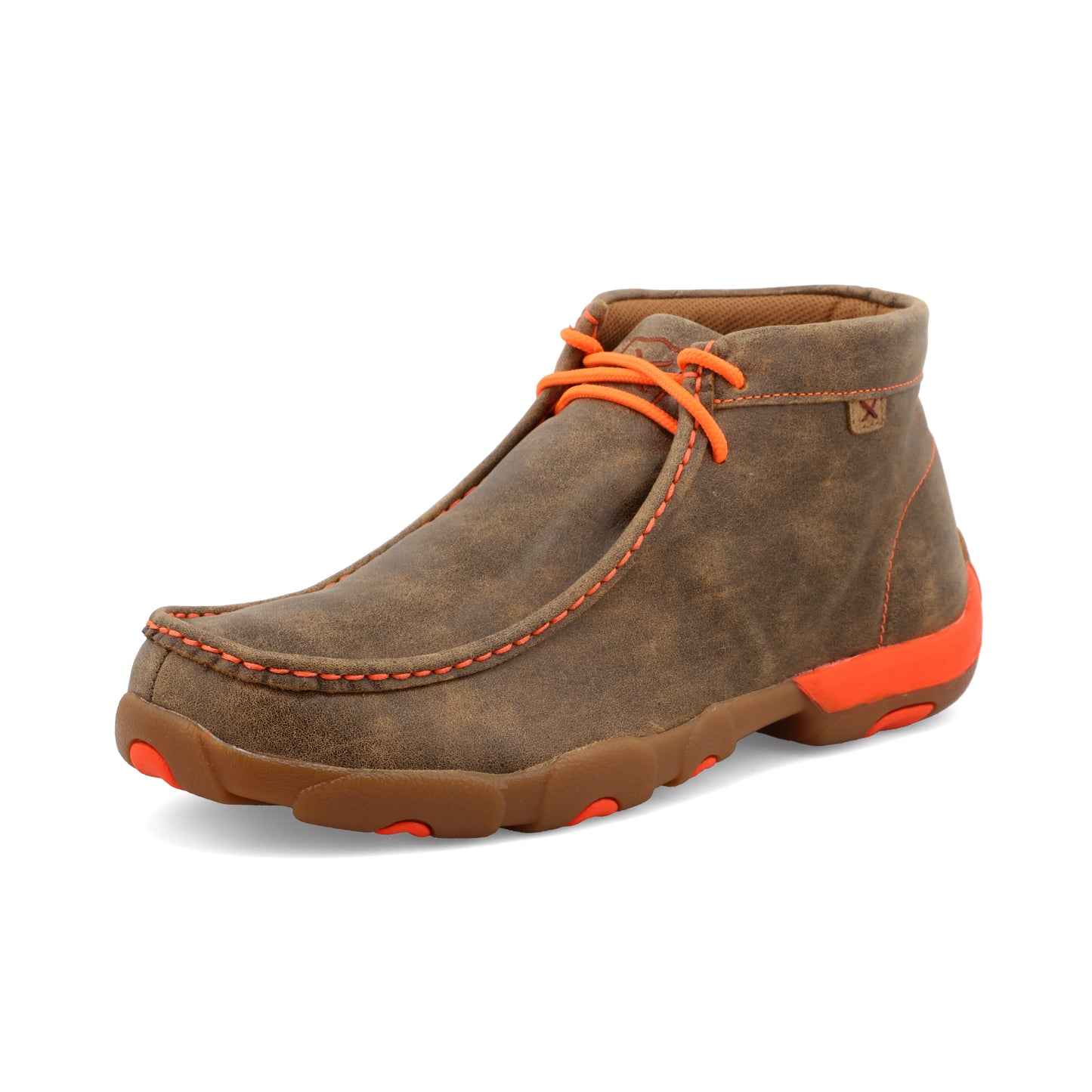 Twisted x Chukka Driving Moc Bomber & Neon Orange