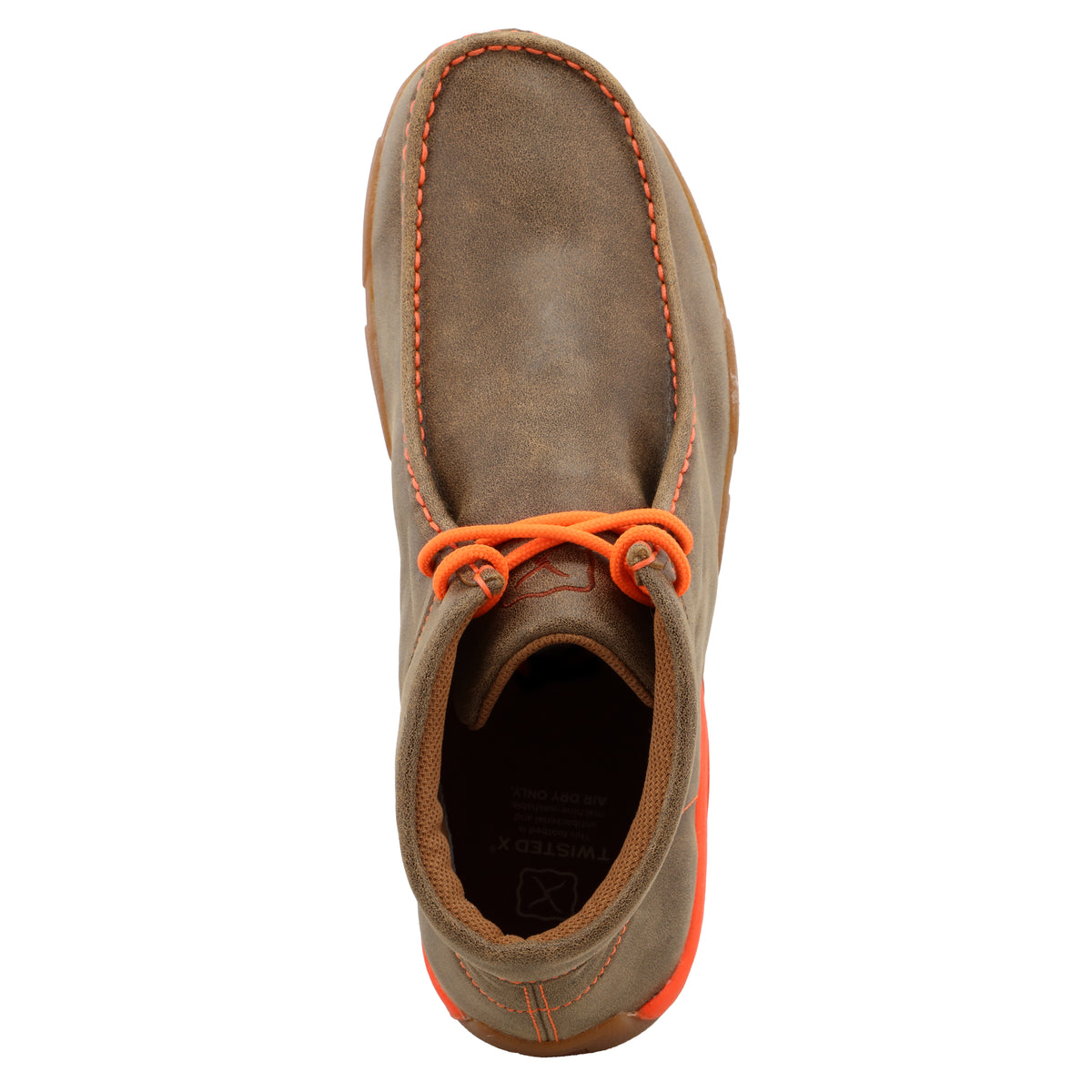 Twisted x Chukka Driving Moc Bomber & Neon Orange