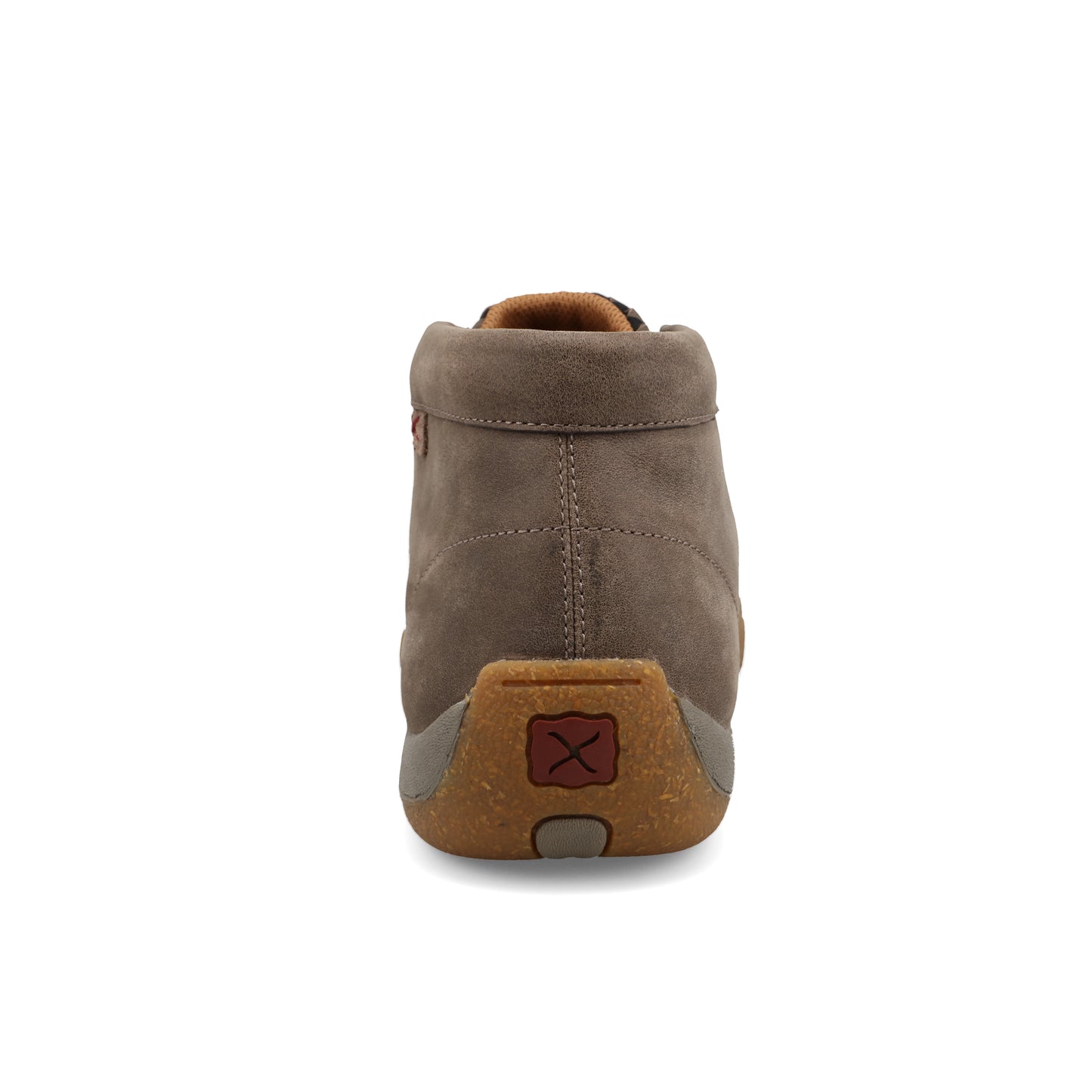Twisted x Men's Chukka Driving Moc Taupe Grey & Black