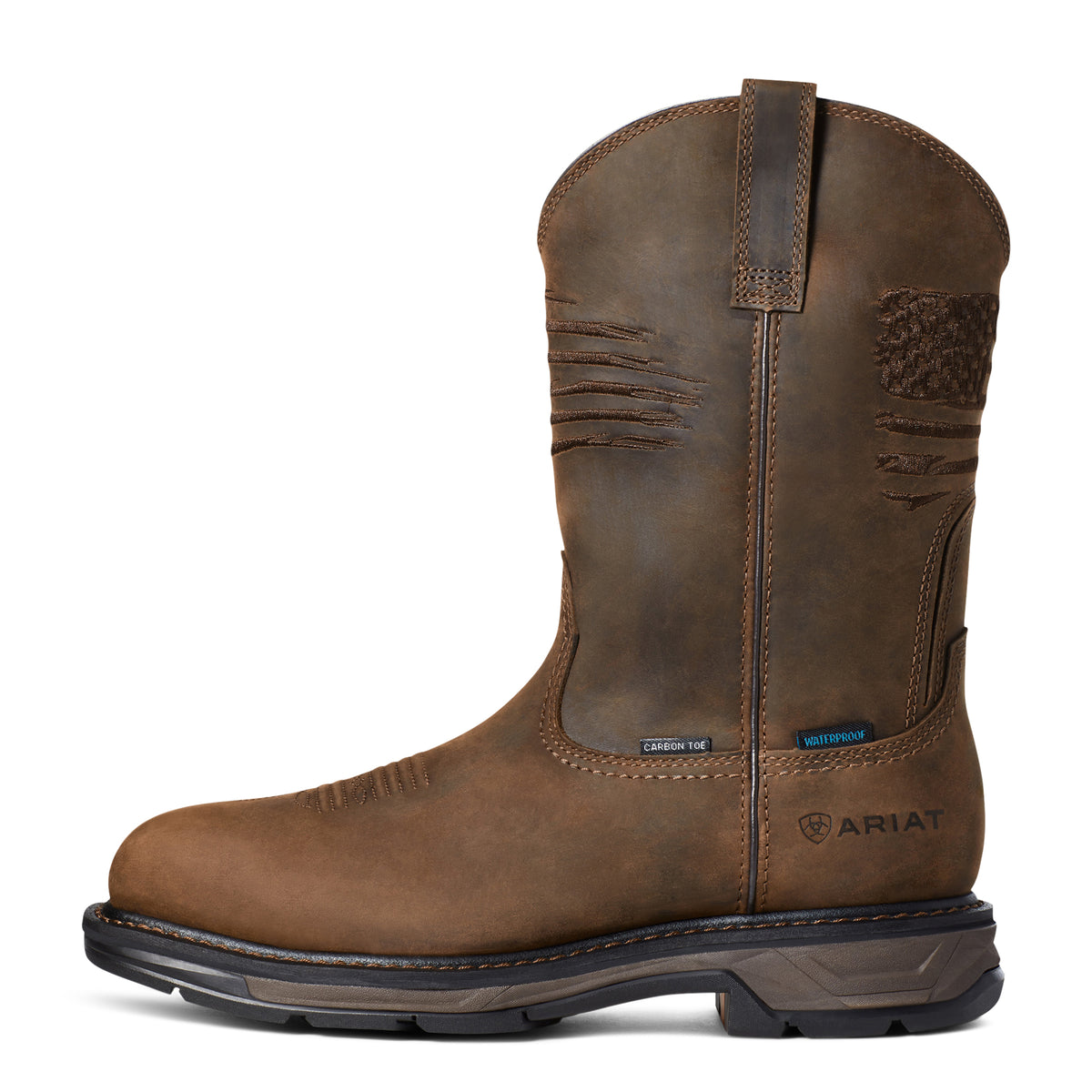 Ariat WorkHog XT Patriot Waterproof Wide Square Toe Carbon Toe