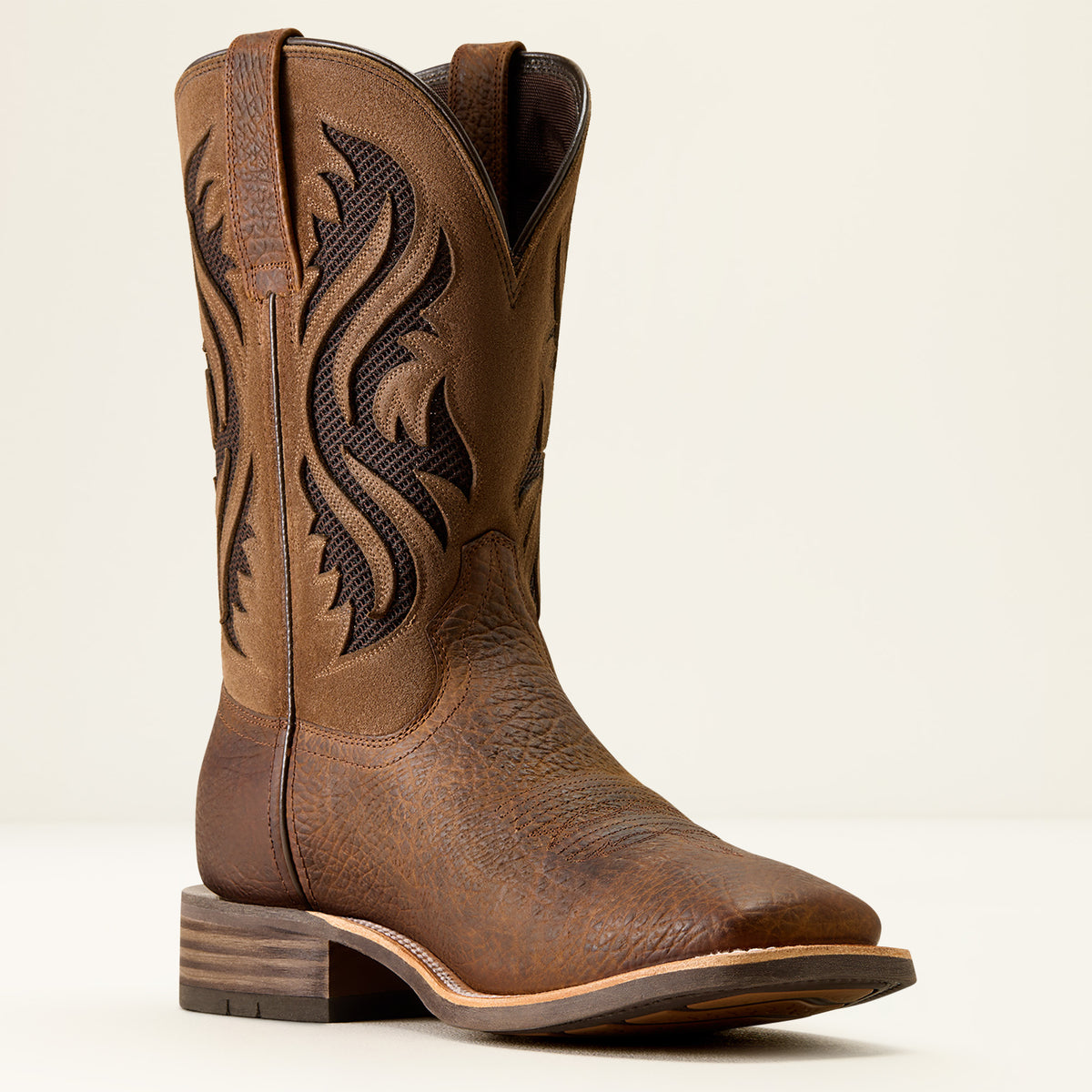 Ariat men's Kanyon Toughstock VentTEK Wide Square Toe Cowboy Bo