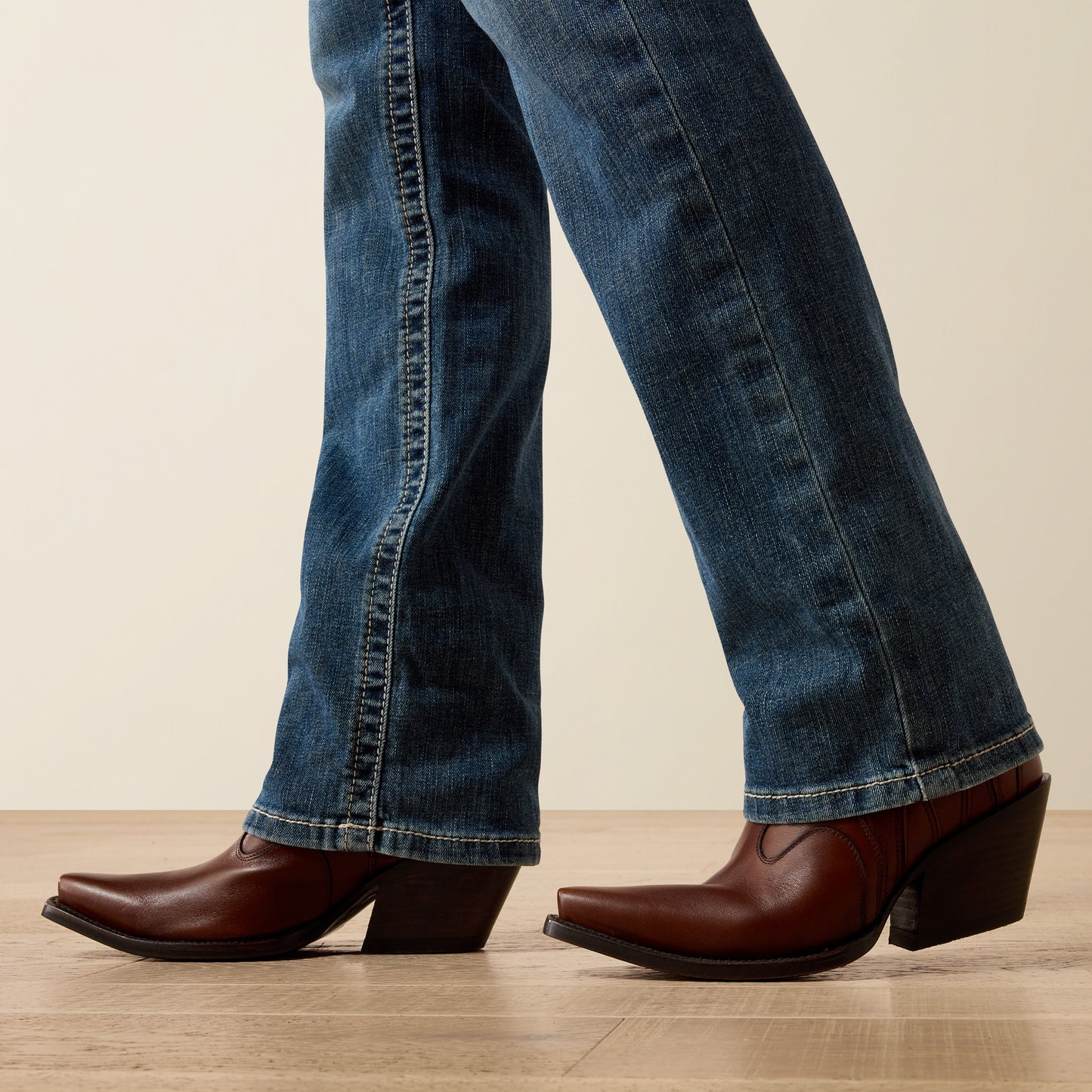 women's Mid Rise Estelle Straight Leg Jeans