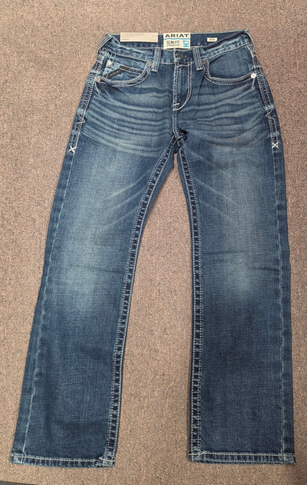 Ariat m7 Stackable Straight Leg Jean SILVERTON