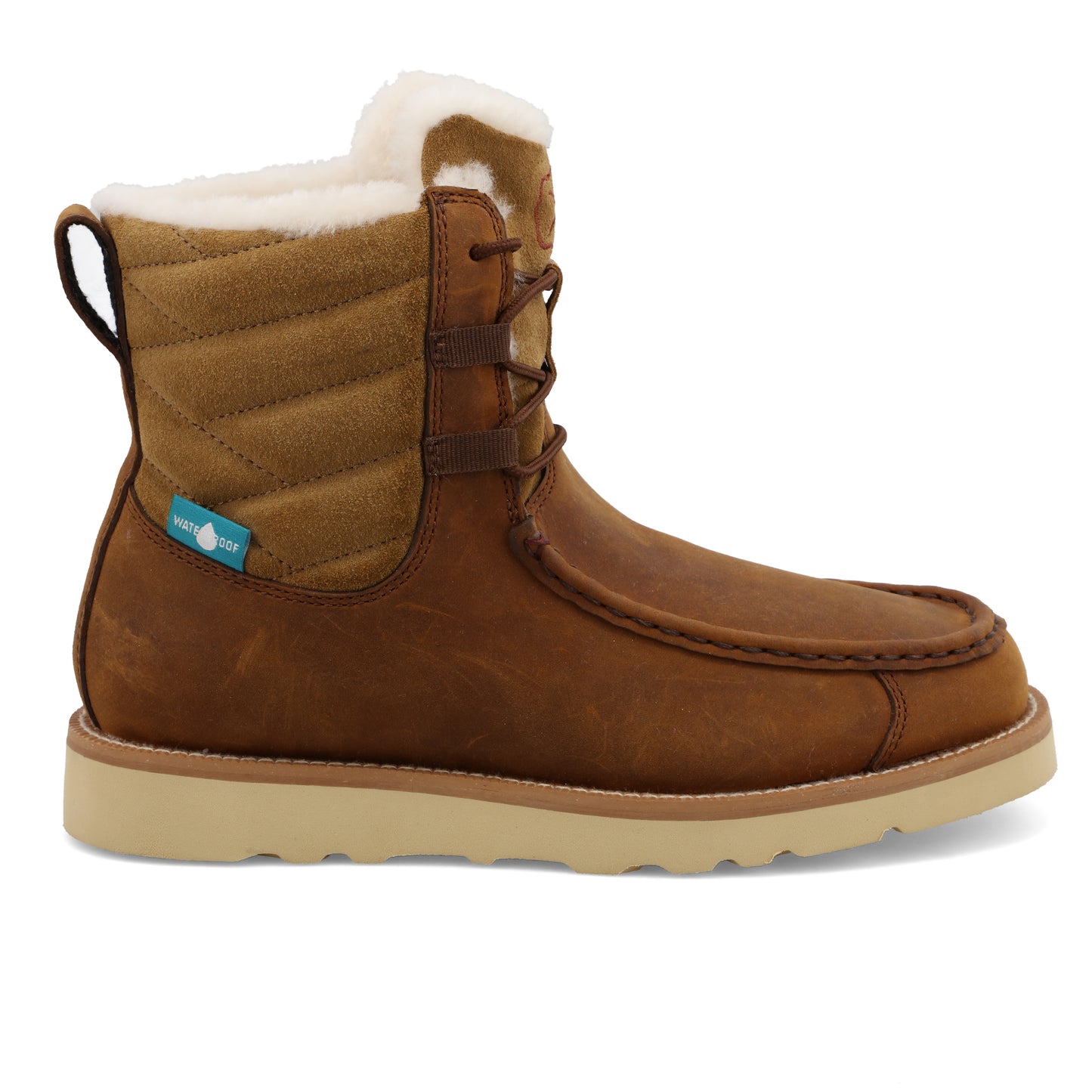 Twisted x women's 6" Wedge Sole Boot Oiled Saddle & Nutmeg