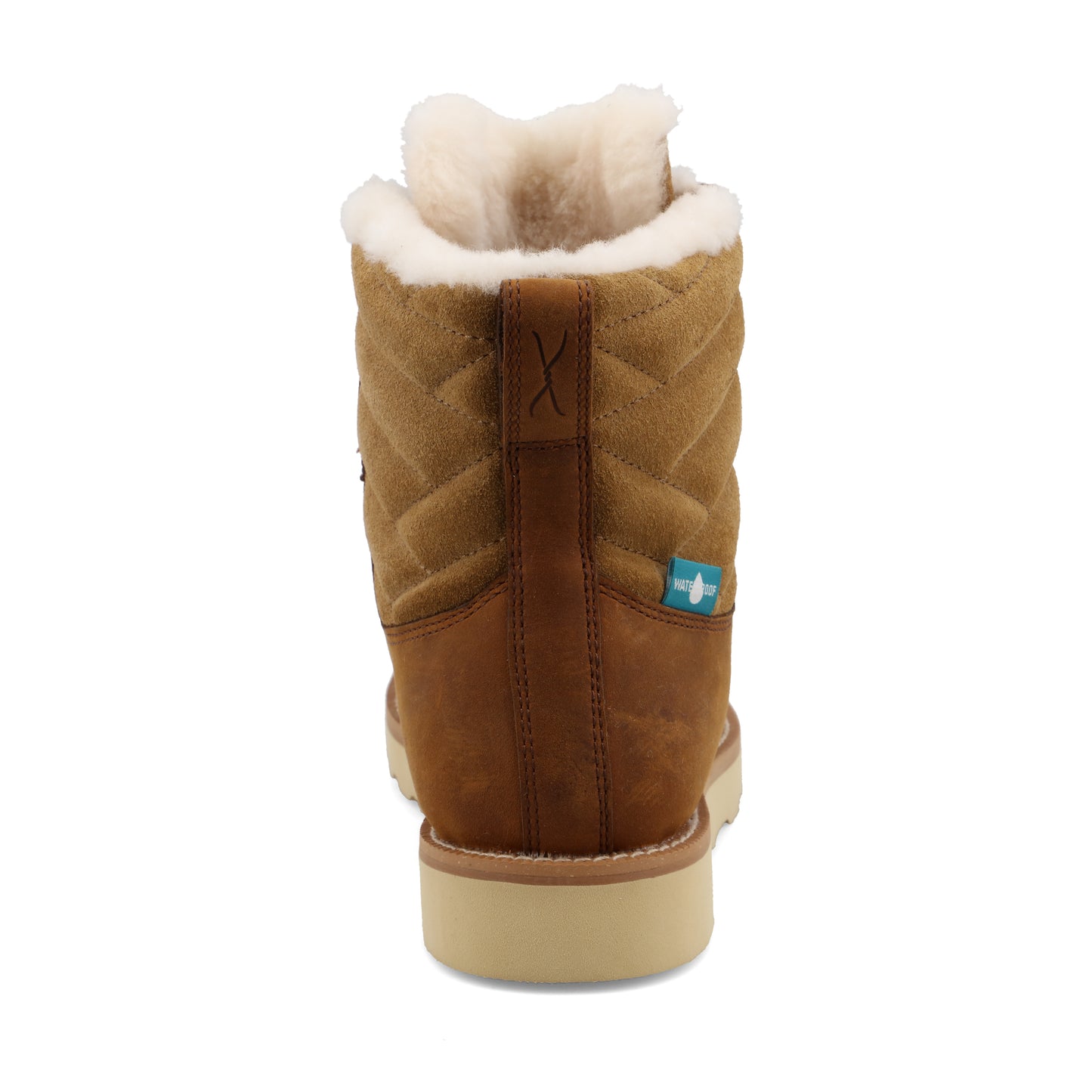 Twisted x women's 6" Wedge Sole Boot Oiled Saddle & Nutmeg