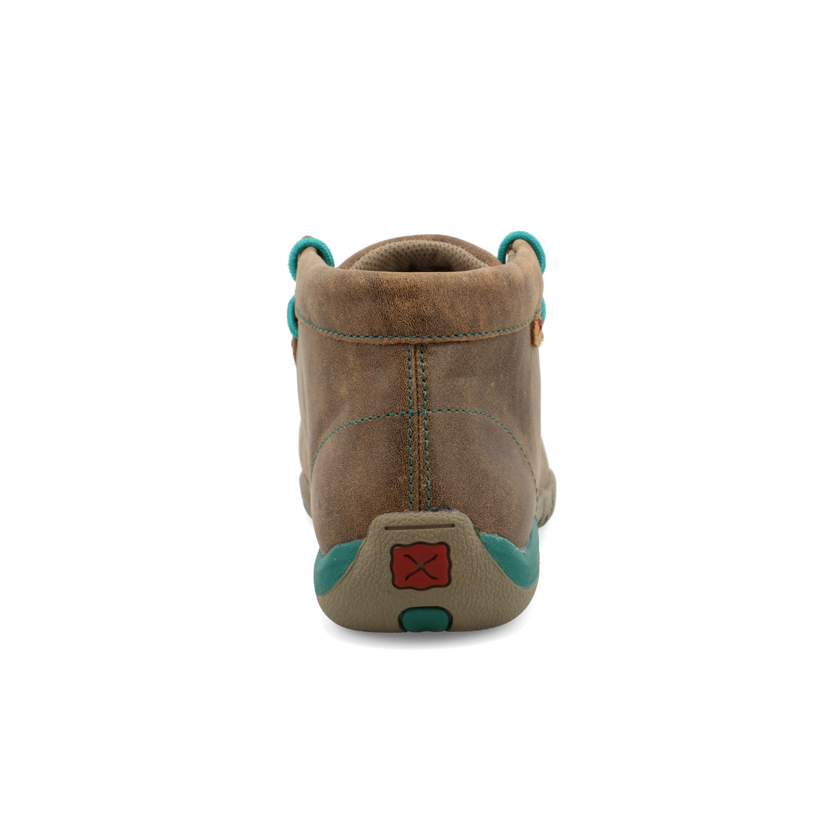 Twisted x Alloy Toe Chukka Driving Moc Bomber & Turquoise