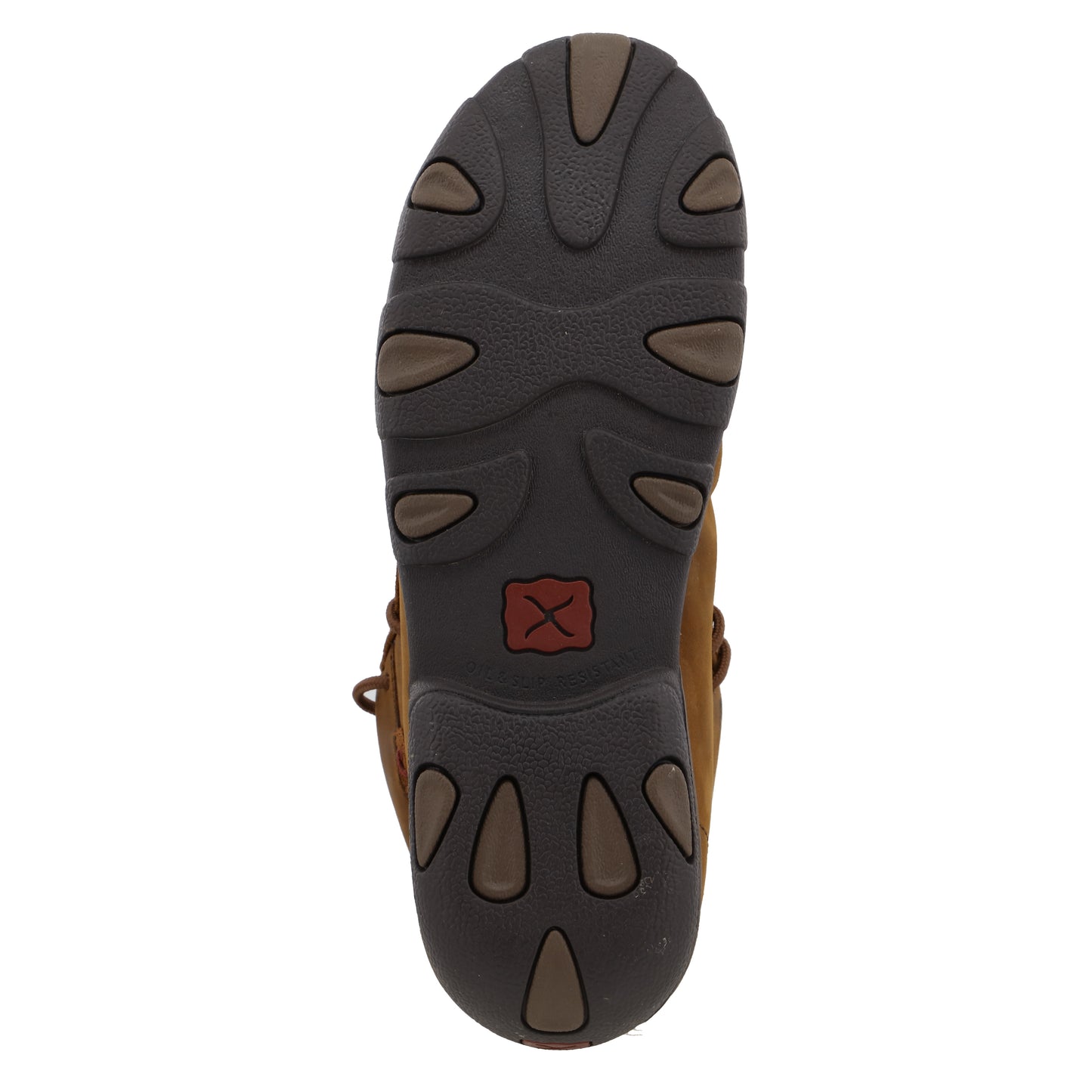 Twisted x lady's Work Chukka Driving Moc Distressed Saddle