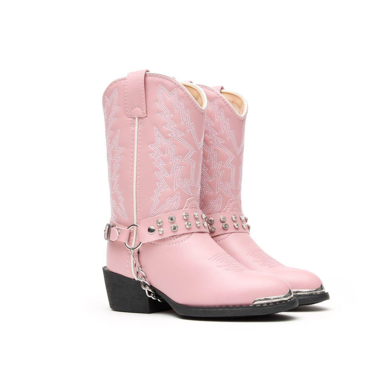 Lil' Durango® Little Kid Pink Rhinestone Western Boot