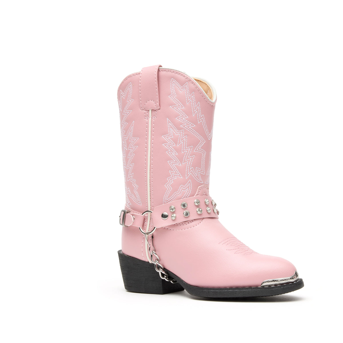 Lil' Durango® Little Kid Pink Rhinestone Western Boot