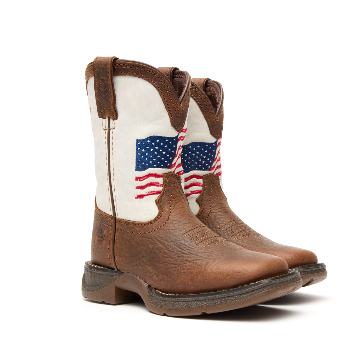 Durango® Distressed Flag Western Boot