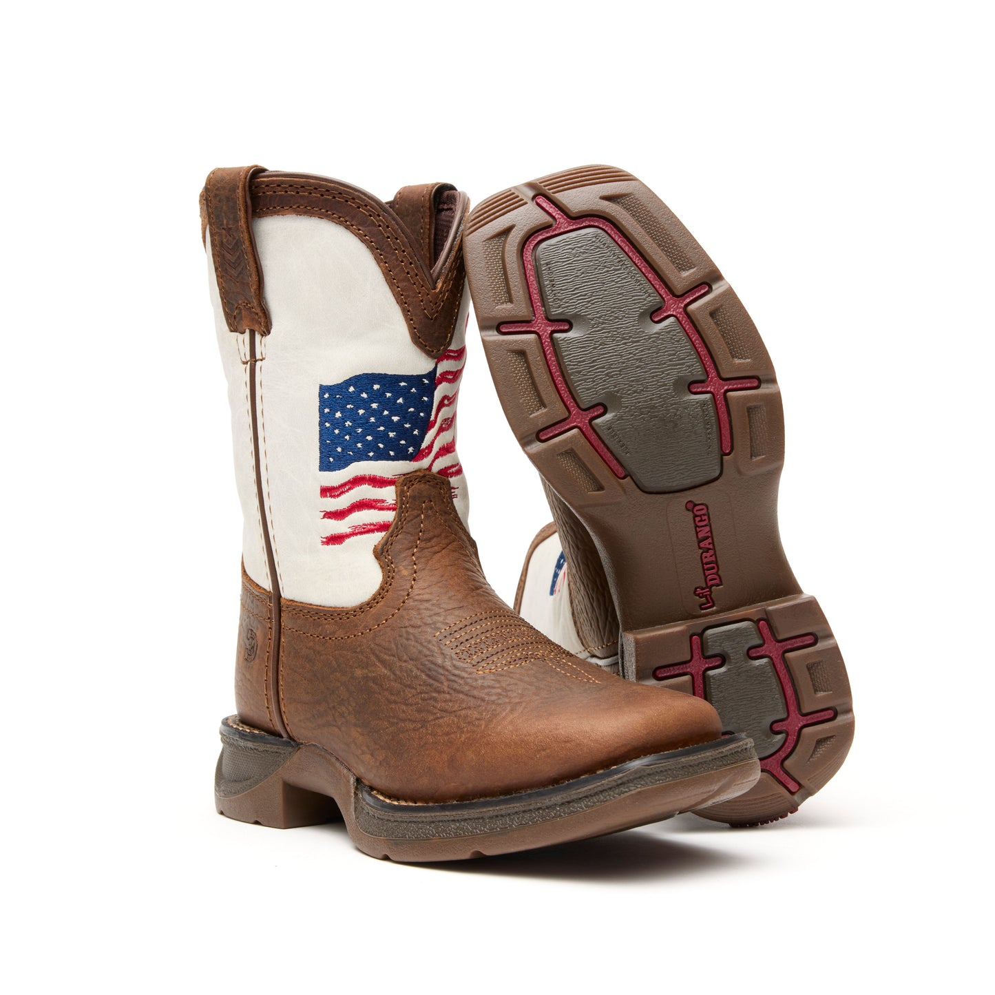Durango® Distressed Flag Western Boot