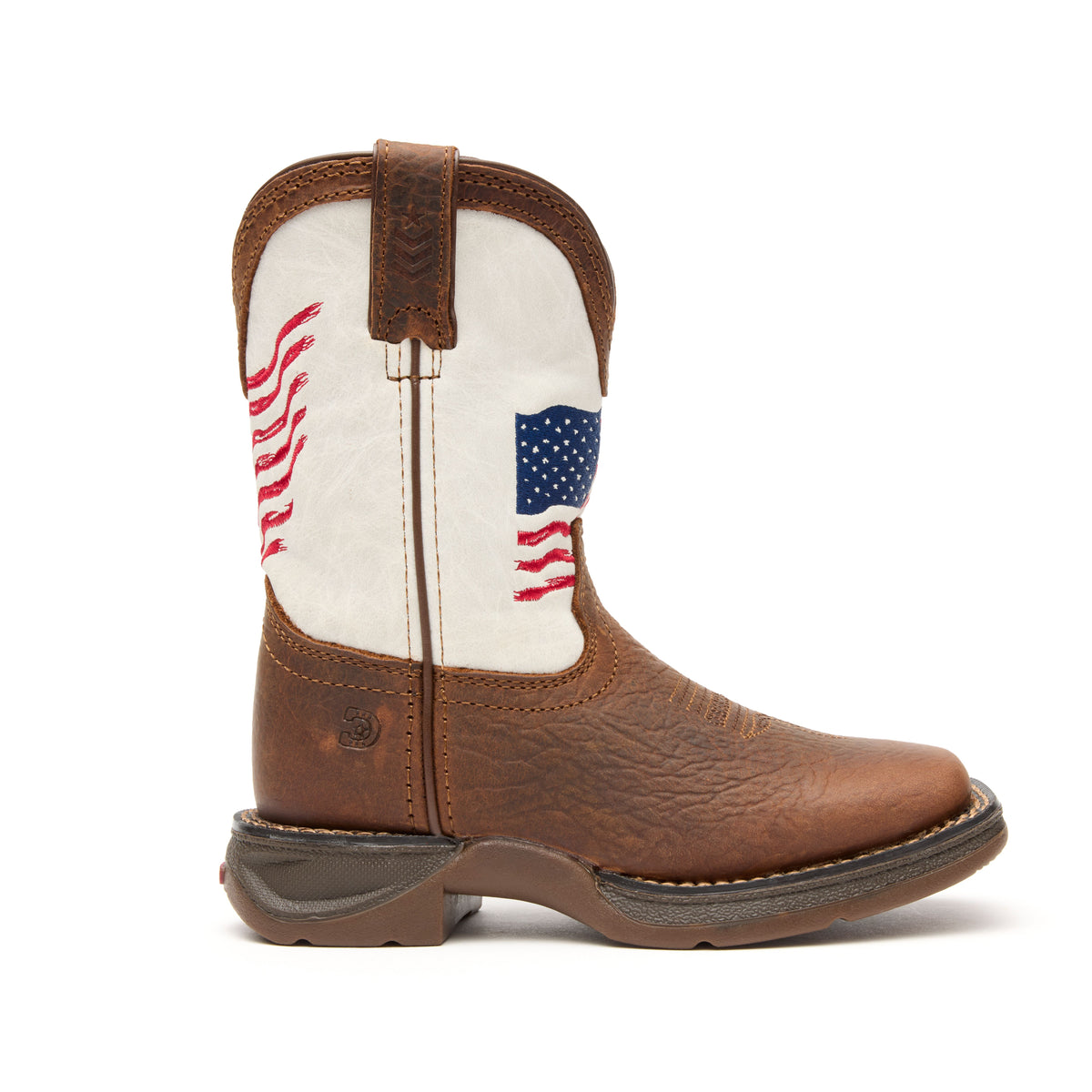 Durango® Distressed Flag Western Boot