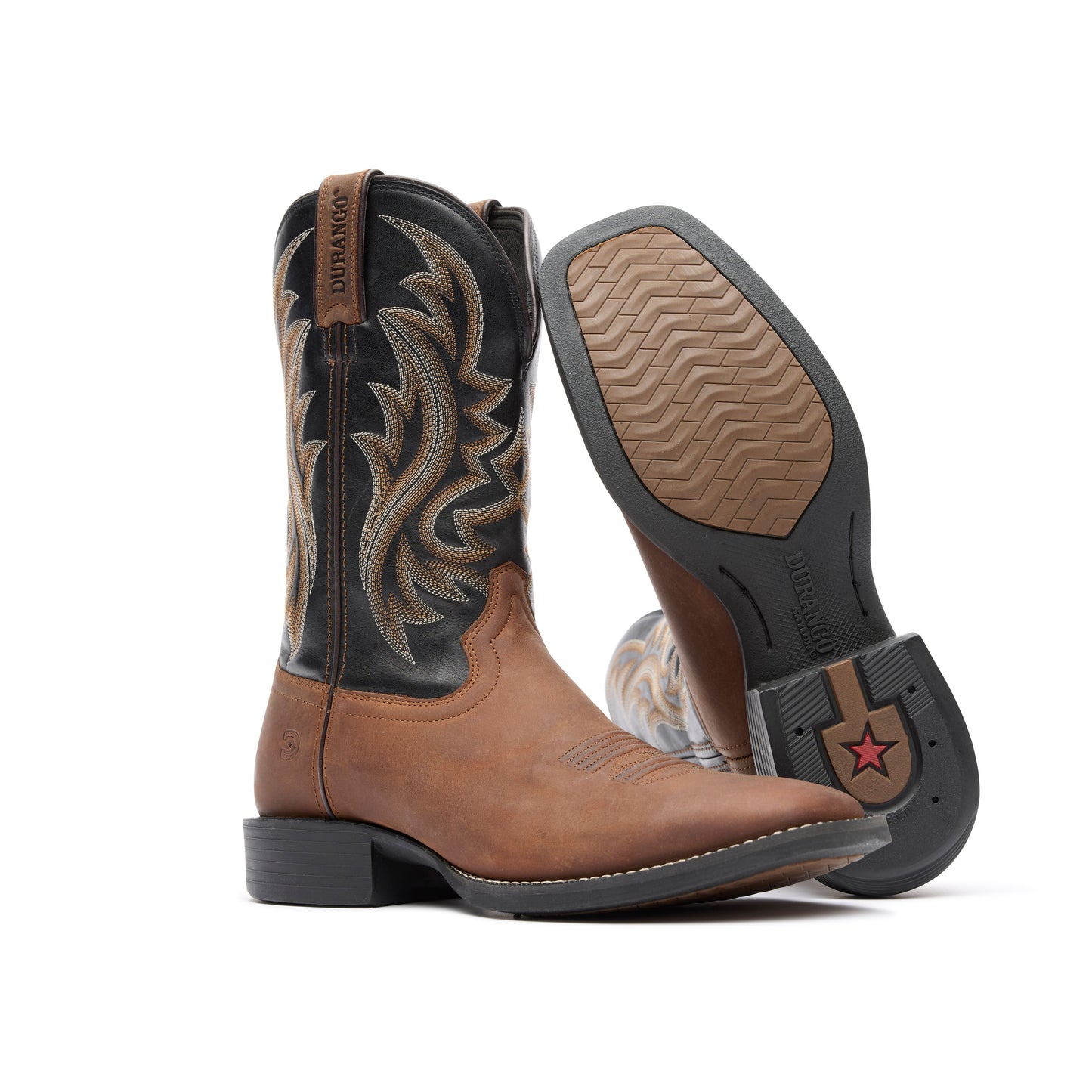 Durango® Shyloh Brown/Black Western Boot