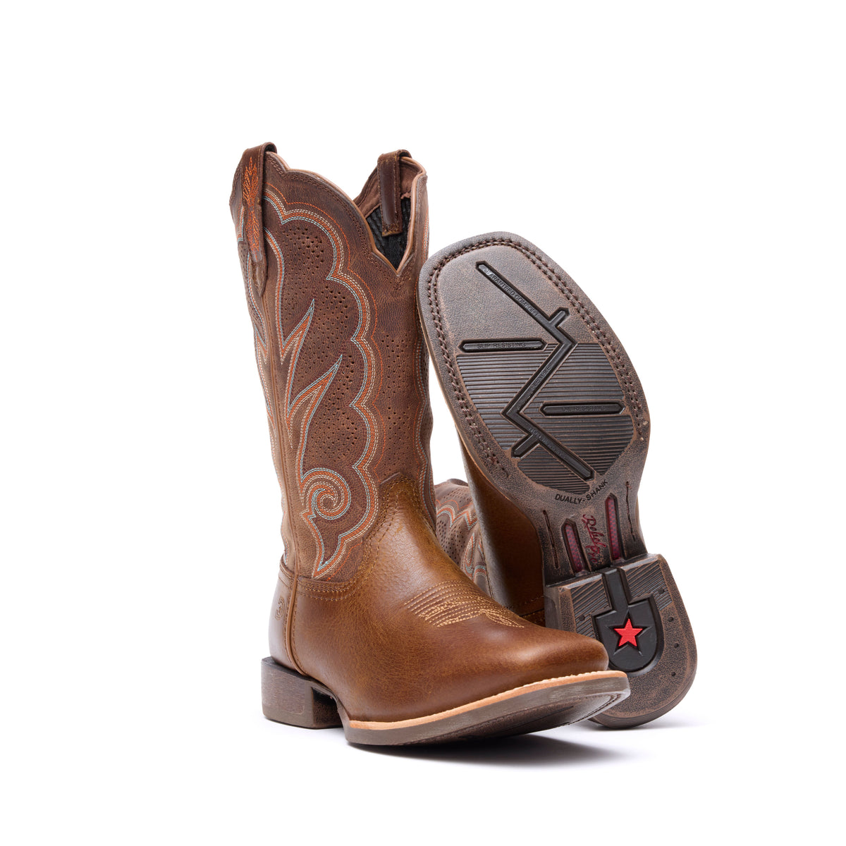 Durango® Lady Rebel Women's Cognac Ventilated Western Boot