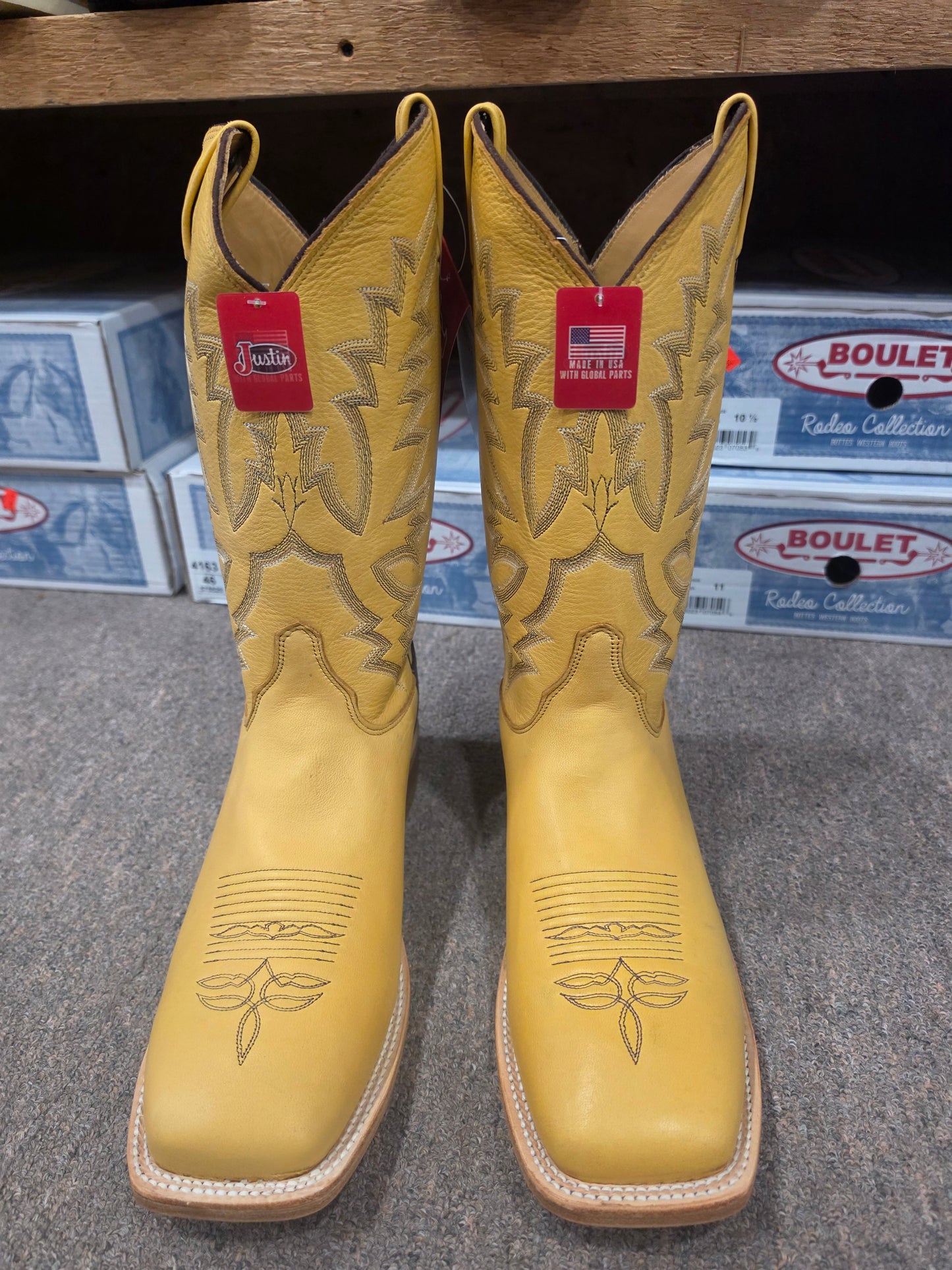 JUSTIN MEN'S  WHITETAIL DEER (no original box)
